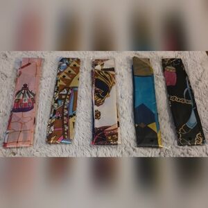 Colorful Patterned Scarves